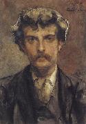 Sir Hubert von Herkomer,RA,RWS Cecil Gordon Lawson oil painting